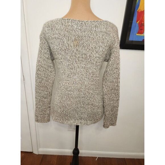 Berretti Tan Wool Blend Sweater in Small - Picture 3 of 7